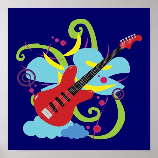 Poster Guitare Solo Dream (Devant)