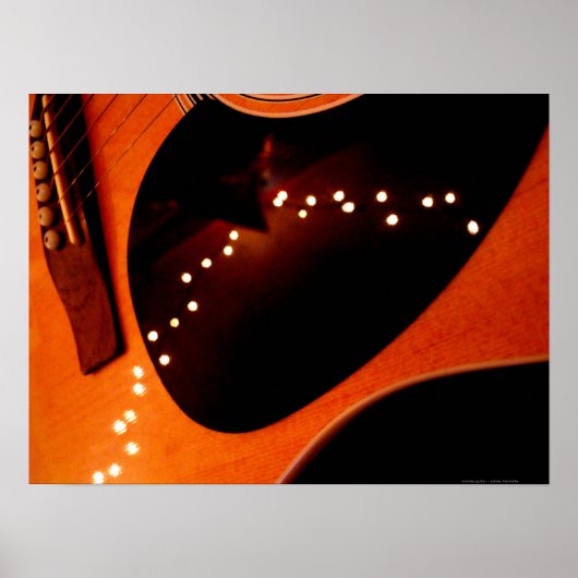 Poster Guitare Twinkle (Devant)