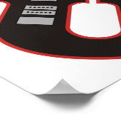 Poster Guitare U (Coin)