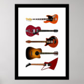 Poster Guitares (Devant)