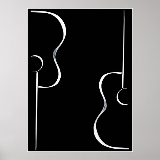 Poster Guitares (Devant)