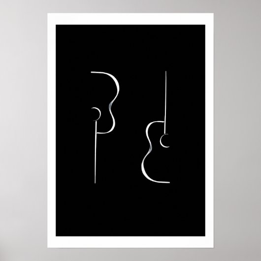 Poster Guitares (Devant)