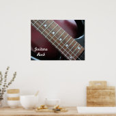 Poster Guitares Rock Electric Guitare (Cuisine)