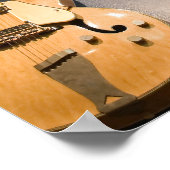 Poster Guitares vintages (Coin)