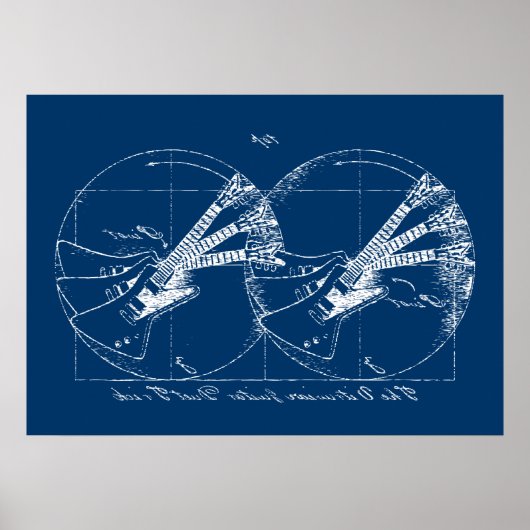 Poster Guitares vitruviennes (Devant)
