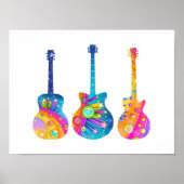 POSTER GUITARS (Devant)