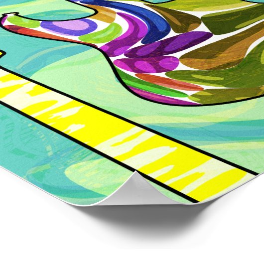 POSTER GUITARS POP (Coin)