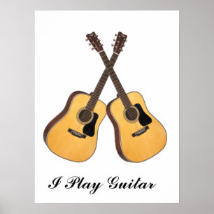 POSTER GUITARS-POSTERS CROISÉ