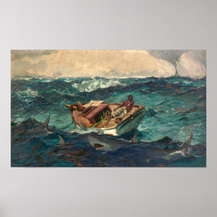 Poster Gulf Stream Winslow Homer