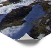 Poster Gulfoss Falls Islande (Coin)