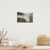 Poster Gullfoss, Cascade d'Or, Islande (Cuisine)