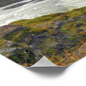 Poster Gullfoss, Golden Waterfall, Iceland (Coin)