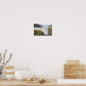 Poster Gullfoss, Golden Waterfall, Iceland (Cuisine)
