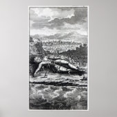 Poster Gulliver capturé par les Lilliputiens (Devant)