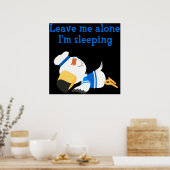 Poster Gulliver Dormir Me Laisse Seul Traverser Un Animal (Cuisine)