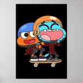 Poster Gumball Darwin Skate (Devant)