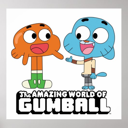 Poster Gumball et Darwin (Devant)