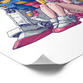 Poster Gundam And Moon A Mecha Magical Crossover  (Coin)