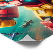 Poster Gundam Winnie l'Ooh 1 (Coin)