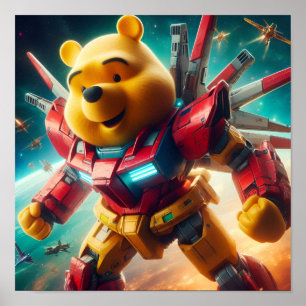 Poster Gundam Winnie l'Ooh 1