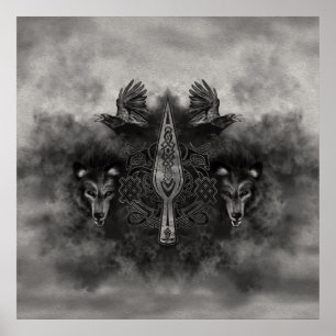 Poster Gungnir - lance d'Odin