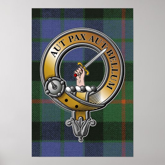 Poster Gunn Tartan & Badge (Devant)