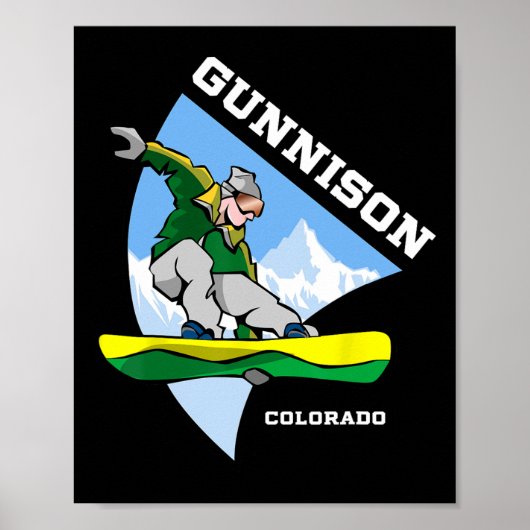 Poster Gunnison Colorado (Devant)