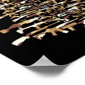 Poster Guns Christmas Tree - Camo Print Xmas Gift For Gun (Coin)