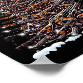 Poster Guns Christmas Tree Funny Men Xmas For Gun Lover (Coin)