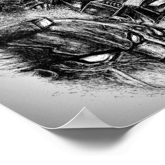 Poster Gurren Lagann ! Continuez ! (Coin)