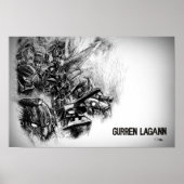 Poster Gurren Lagann ! Continuez ! (Devant)