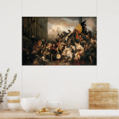 Poster Gustaf Wappers Episode de la révolution belge (Cuisine)