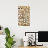 Poster Gustav Klimt (Bureau à domicile)
