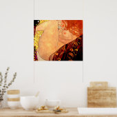 Poster Gustav Klimt (Cuisine)