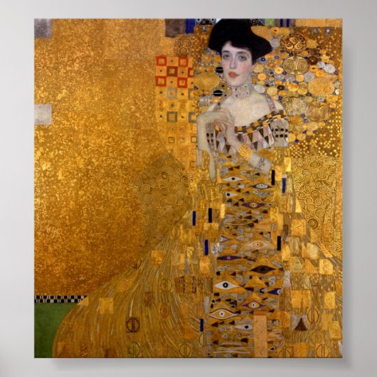 Poster Gustav Klimt - Adele Bloch-Bauer I. (Devant)
