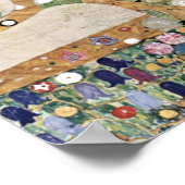 Poster Gustav Klimt Arbre doré de la vie avec un oiseau (Coin)