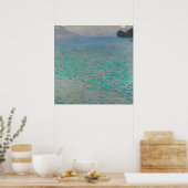 Poster Gustav Klimt Attersee (Cuisine)