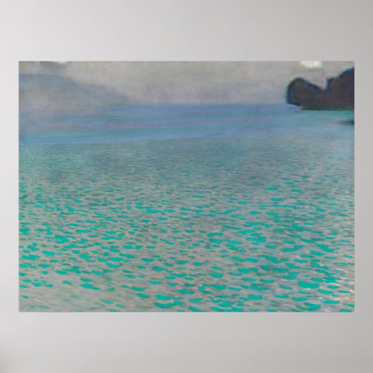 Poster Gustav Klimt Attersee (Devant)