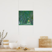 Poster Gustav Klimt - Avenue dans le parc Schloss Kammer (Cuisine)