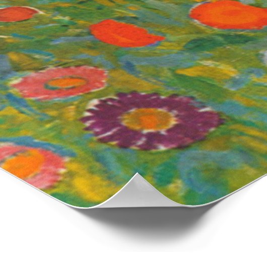 Poster Gustav Klimt // Bauerngarten // Jardin Agricole (Coin)