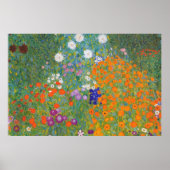 Poster Gustav Klimt // Bauerngarten // Jardin Agricole (Devant)