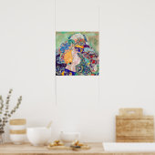 Poster Gustav Klimt - Bébé / Berceau (Cuisine)