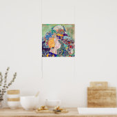 Poster Gustav Klimt - Bébé / Berceau (Cuisine)