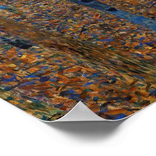 Poster Gustav Klimt - Beech Grove I (Coin)