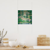 Poster Gustav Klimt - Église à Cassone (Cuisine)