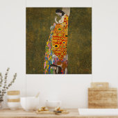 Poster Gustav Klimt - Espoir (Cuisine)
