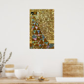 Poster Gustav Klimt Expectation (Cuisine)