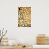 Poster Gustav Klimt - Expectation, Stoclet Frieze (Cuisine)