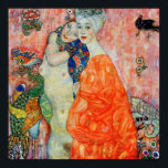 Poster Gustav Klimt - Femmes amis<br><div class="desc">Femmes amis - Gustav Klimt, Huile sur toile, 1916-17 (détruit en 1945)</div>