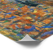 Poster Gustav Klimt forêt de hêtres bosquet (Coin)